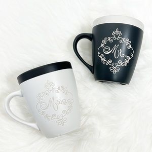 Disney wedding mug set